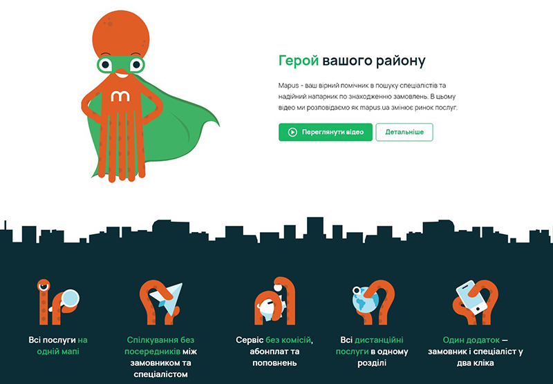 mapus.ua - платформа для пошуку клієнтів для початкового бізнесу
